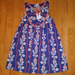 LALI BLUE PRINTED DRESS